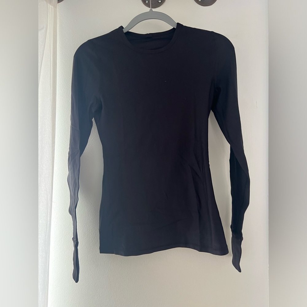 Lululemon Black Swiftly Tech Long Sleeve Shirt